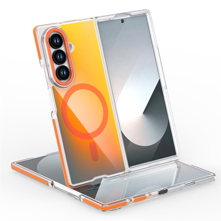 Galaxy Z Fold 7 Mobilskal MagSafe Acrylic - Orange (Orange) | 2353 | AlltMobil