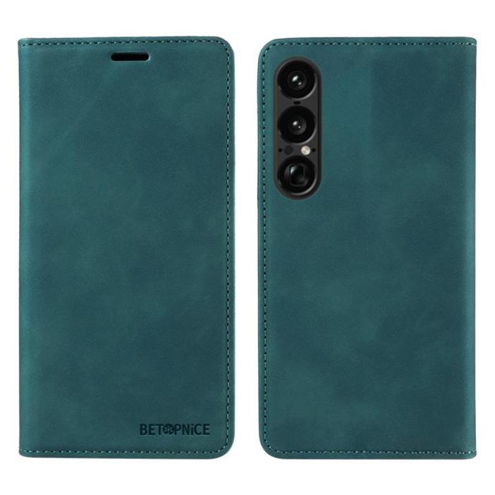 BETOPNICE - BETOPNICE Sony Xperia 1 VII Plånboksfodral RFID - Grön
