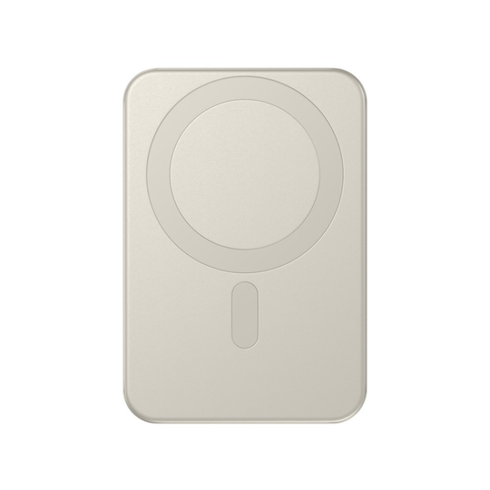 Satechi - Satechi Qi2 Magsafe Powerbank 10000mAh med Stativ - Sand