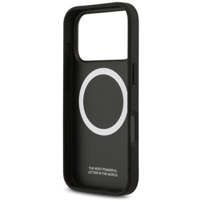 BMW - BMW iPhone 17 Pro Mobilskal MagSafe M Kevlar Lines & Logo - Svart