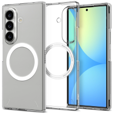 Spigen - Spigen Mobilskal F&ouml;r Galaxy Z Fold 8 Ultra MagSafe Airskin - Clear/Vit