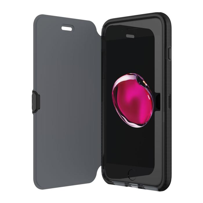 UTGATT5 - Tech21 Evo Wallet Fodral till iPhone 8 Plus / 7 Plus - Svart