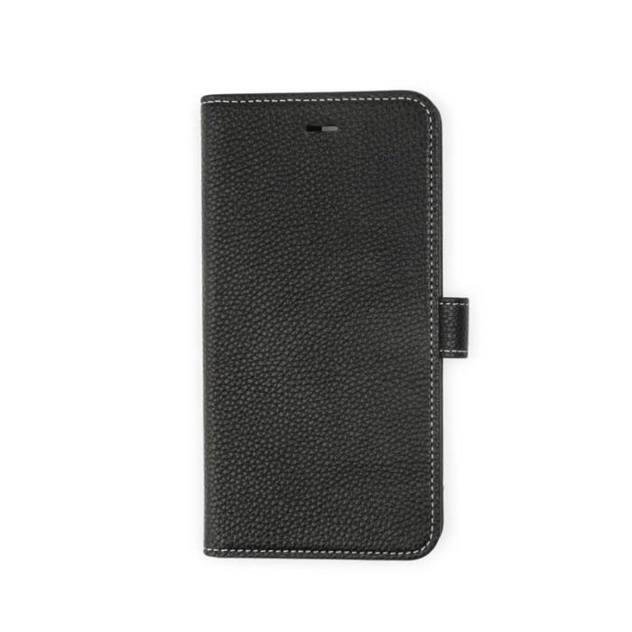 UTGATT1 - Onsala Collection äkta läder Plånboksfodral iPhone 6/6S/7/8 Plus - Svart