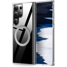 OEM - Mobilskal till Samsung Galaxy S26 Ultra TPU + PC Transparent Bakstycke - Vit