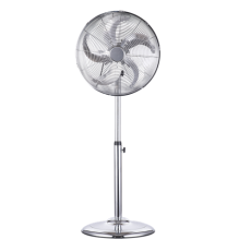 UTGATT1 - Nordic Home - 3-Lägen Metall Lutbar Golvfläkt 50 W 400 Mm Krom