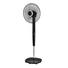 UTGATT - Nordic Home - Golvfläkt Med Fjärrkontroll 40 Cm - Svart