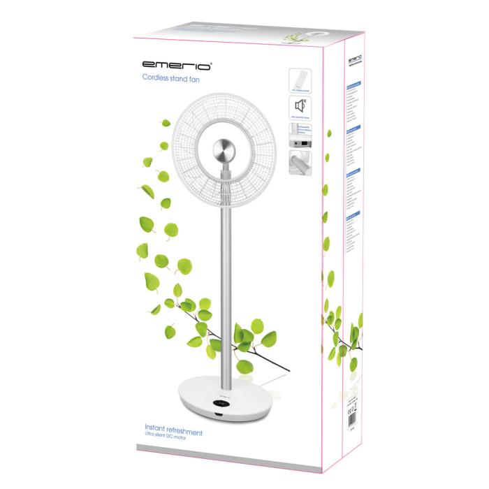 Emerio - Emerio - Uppladdningsbar Fläkt 33.5cm - 12h