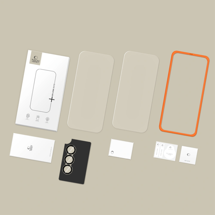 Tech-Protect - [3-Pacl] Tech-Protect Skärmskydd Härdat Glas För Galaxy A57 - Clear