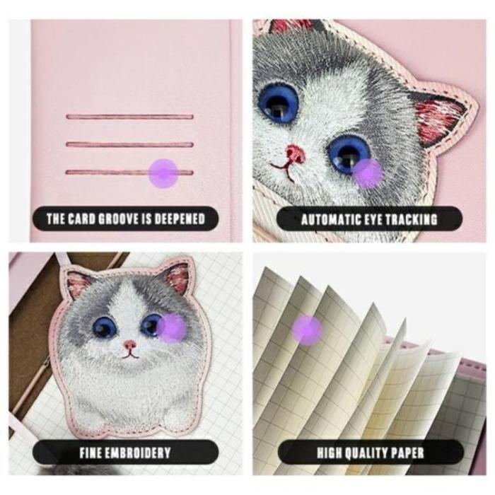 NIMMY - Nimmy Presentset (Notebook med Pen) Big Eyed Pet 2.0 Cat