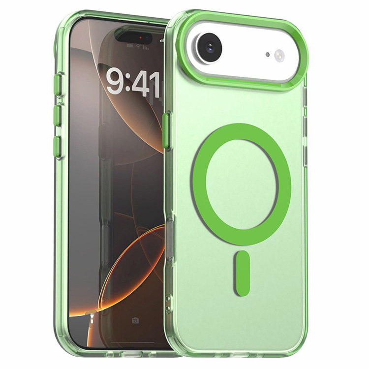iPhone Air Mobilskal MagSafe Anti Drop Hybrid - Grön | 2353 | AlltMobil