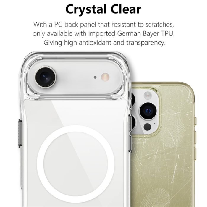 A-One Brand - iPhone Air Mobilskal MagSafe TPU + PC Crystal Clear
