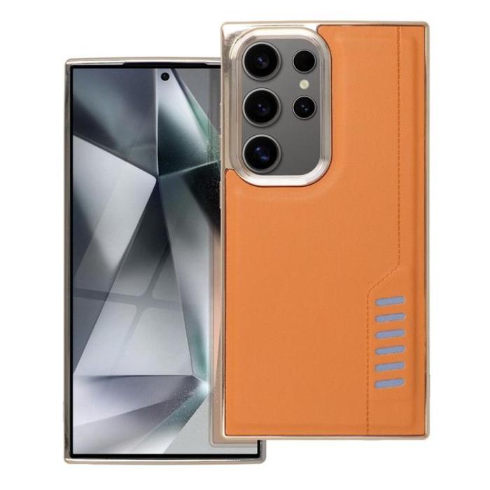 OEM - Galaxy S24 Ultra Mobilskal Milano - Brun