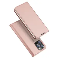 Dux Ducis - Dux Ducis iPhone 14 Pro Max Pl&aring;nboksfodral Skin Series Holster - Rosa