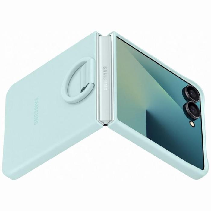 Samsung - Samsung Galaxy Z Flip 7 Mobilskal Ring - Mynta
