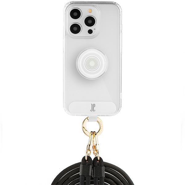 Just Elegance iPhone 15 Pro Max Skal 3in1 PopGrip Transparent