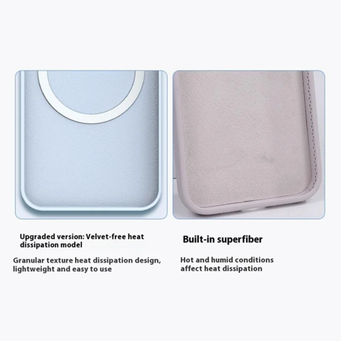 A-One Brand - iPhone 17 Mobilskal MagSafe Ultra Thin Silicone - Antique Vit