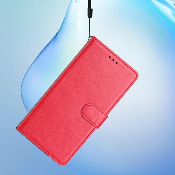 OEM - Samsung Galaxy A37 Plånboksfodral Konstläder Ställfunktion - Rosa