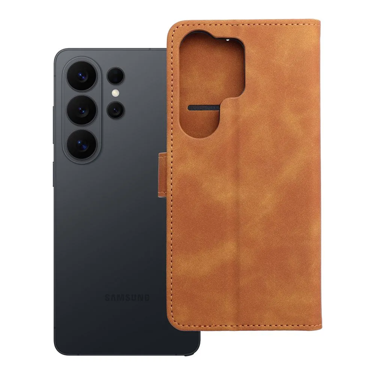 Plånboksfodral För Galaxy S26 Ultra Tender - Brun | 2353 | AlltMobil