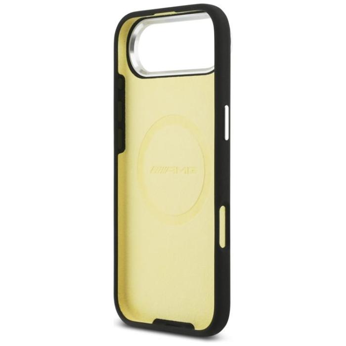 Mercedes - AMG iPhone Air Mobilskal MagSafe Silikon Oversize Rhombs - Svart