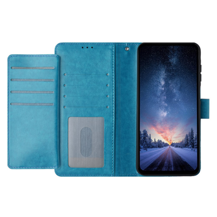 A-One Brand - iPhone 17 Pro Max Plånboksfodral Folio - ljusblå