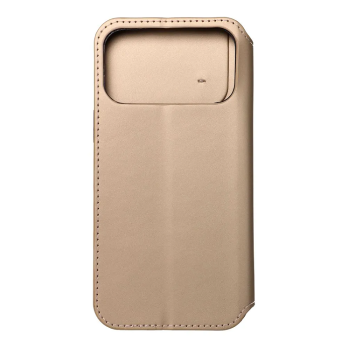 A-One Brand - iPhone 17 Pro Max Plånboksfodral Dual Pocket - Guld