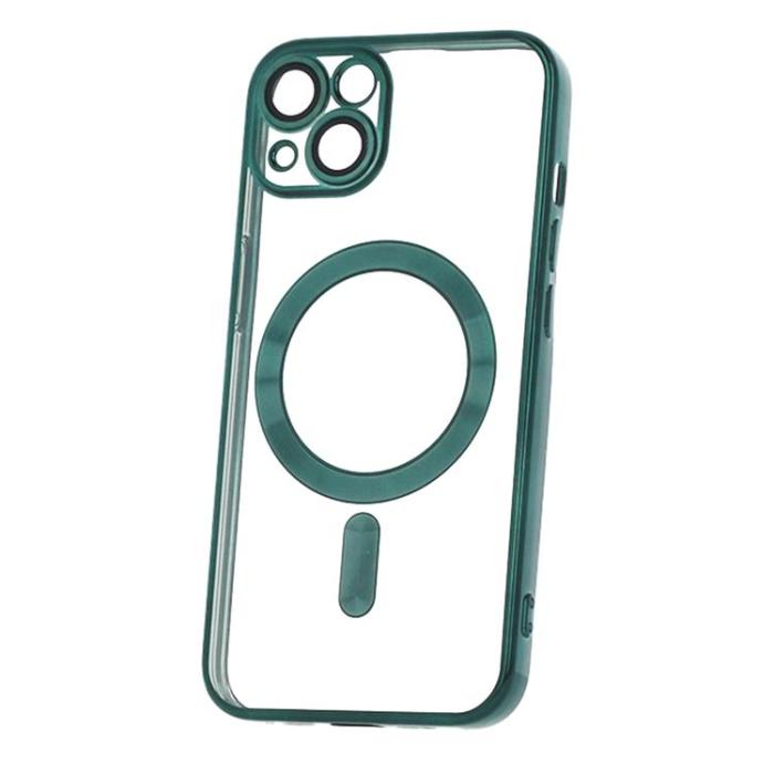 OEM - Galaxy S25 Plus Mobilskal Magsafe Color Chrome - Grön