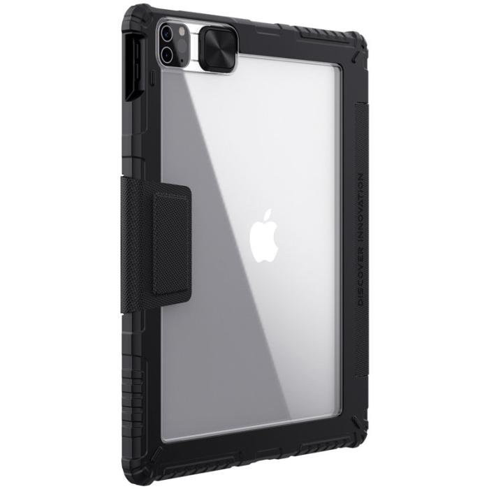 UTGATT1 - Nillkin Bumper Läder Case Pro Fodral iPad Pro 12.9 '' 2021/2020 - Svart