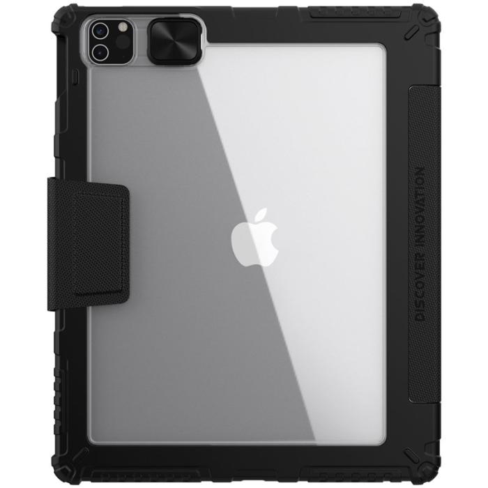 UTGATT1 - Nillkin Bumper Läder Case Pro Fodral iPad Pro 12.9 '' 2021/2020 - Svart