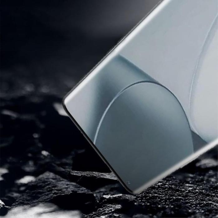Mocolo - Mocolo OnePlus 10 Pro 5G Härdat Glas Skärmskydd HD Full Glue 3D - Svart