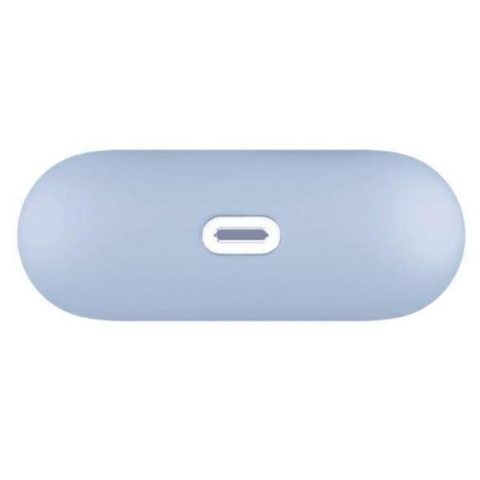 UNIQ - UNIQ AirPods Pro Skal Lino Silicone - Arctic Blå