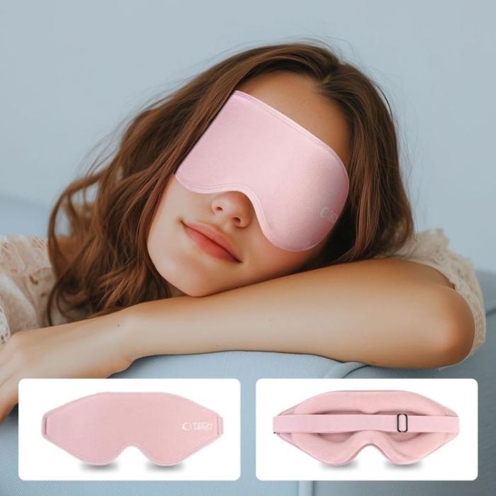 Tech-Protect - Tech-Protect Eyeshade Sömnmask - Baby Rosa