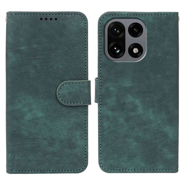 OnePlus 15 5G Plånboksfodral Striped Texture Läder (Grön) | 2353 | AlltMobil