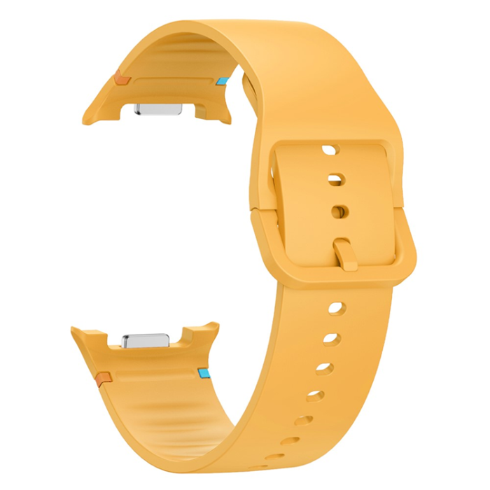 KALEBOL - Kalebol Galaxy Watch 8 (40/44/46mm) Armband Silikon - Gul