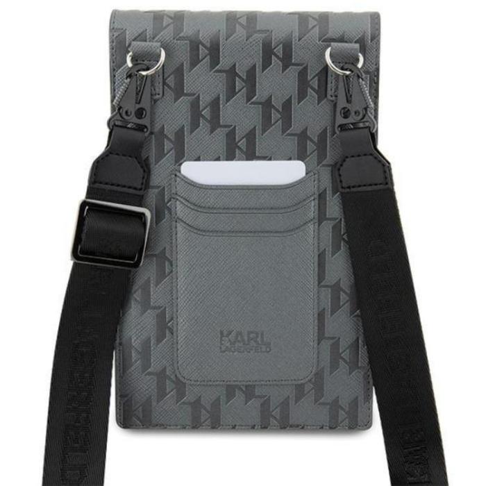 KARL LAGERFELD - Karl Lagerfeld Halsbandsfodral Saffiano Monogram Choupette