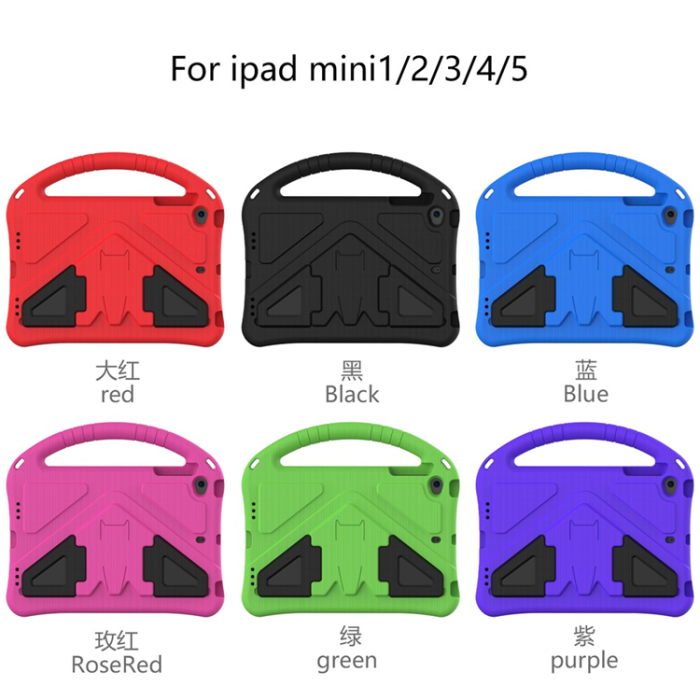 A-One Brand - iPad mini 4/5 (2019) Skal EVA Kickstand - Svart