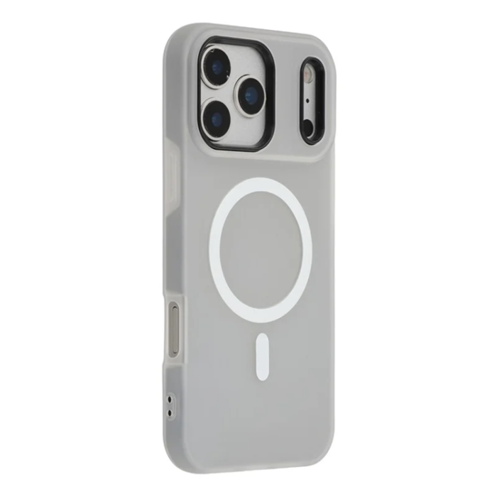 A-One Brand - iPhone 17 Pro Mobilskal Magsafe Frosted - Svart