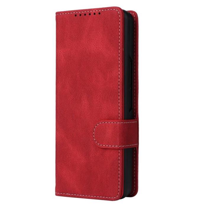 UTGATT1 - Galaxy Z Fold 4 Plånboksfodral 2in1 Detachable - Röd