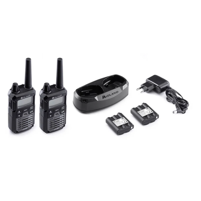 MIDLAND - Midland Walkie Talkie XT70 Pro Duo - Svart/Mörkgrå