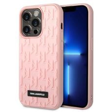 KARL LAGERFELD - Karl Lagerfeld iPhone 14 Pro Skal 3D Monogram - Rosa