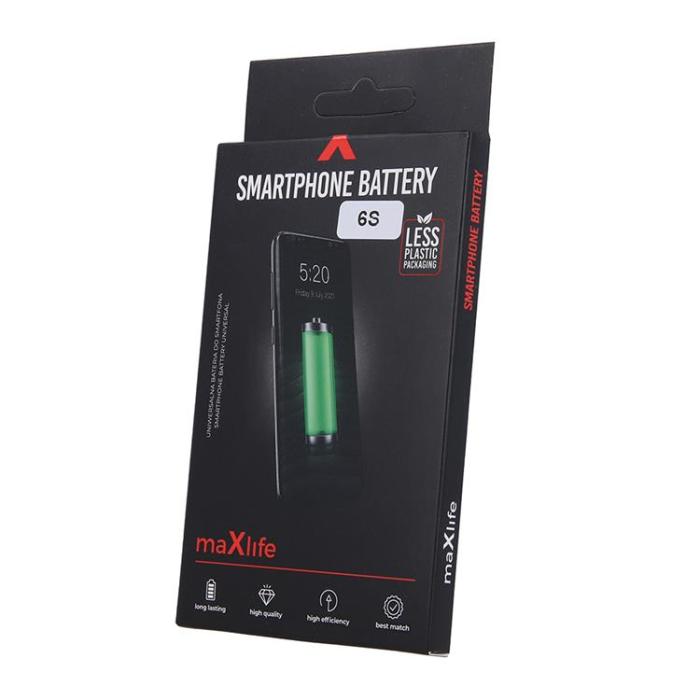Maxlife - Maxlife iPhone 6s Batteri 1810mAh