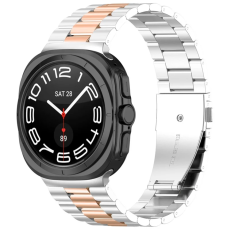 A-One Brand - Galaxy Watch 8 (44mm/40mm) Armband Stainless Steel Three Bead