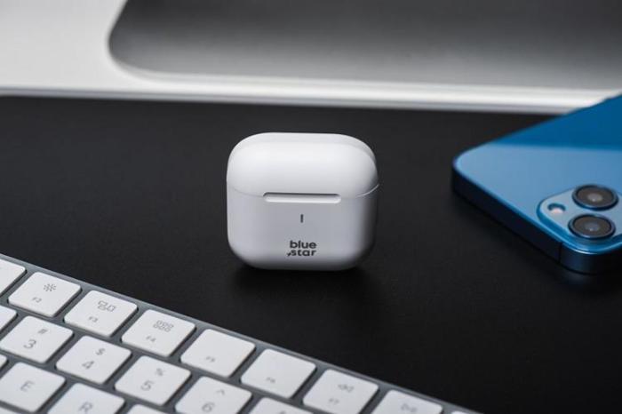 Blue Star - Blue Star Trådlösa In-Ear Hörlurar TWS Nova Fi5 - Vit