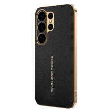 A-One Brand - Galaxy S26 Ultra Mobilskal Litchi Texture Anti Scratch TPU-l&auml;der PU