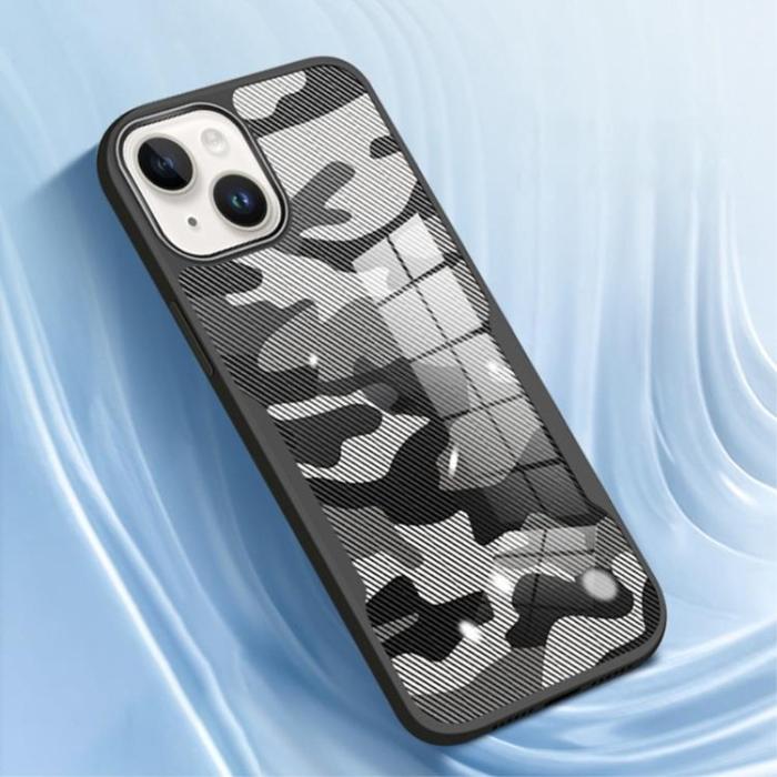 Rzants - Rzants iPhone 14 Skal Camouflage - Svart