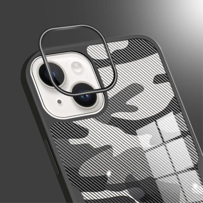 Rzants - Rzants iPhone 14 Skal Camouflage - Svart