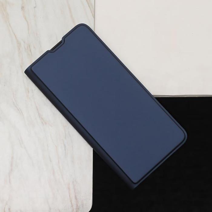 OEM - iPhone 16 Pro Max Plånboksfodral Smart Soft - Marinblå