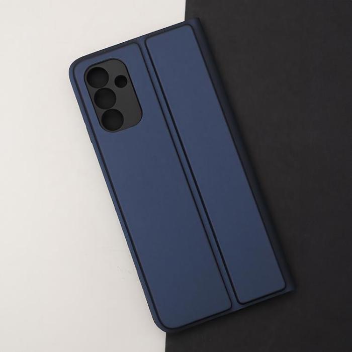 OEM - iPhone 16 Pro Max Plånboksfodral Smart Soft - Marinblå