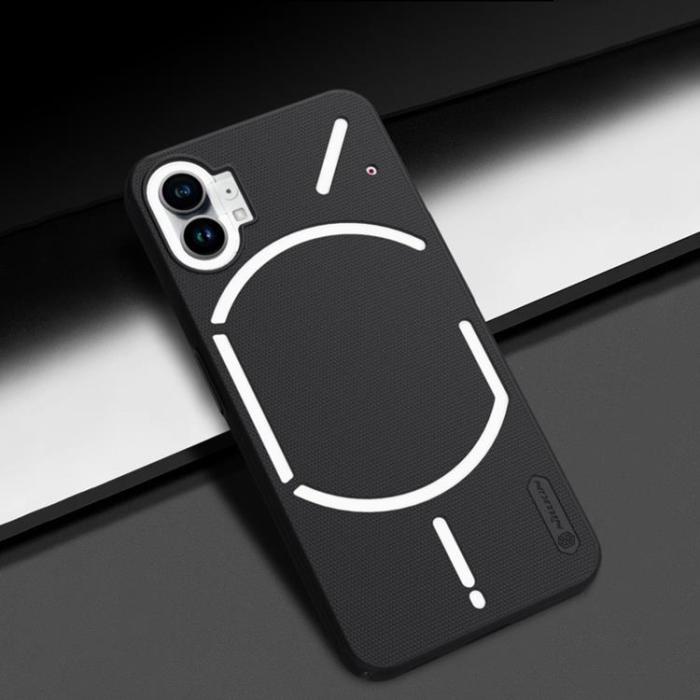 Nillkin - Nillkin Nothing Phone 1 Skal Frosted Shield - Svart