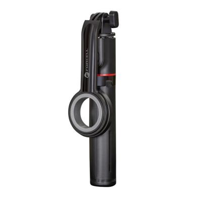 Forcell MagSafe Selfiestick Med Trådlös Kontroll F-Grip - Svart