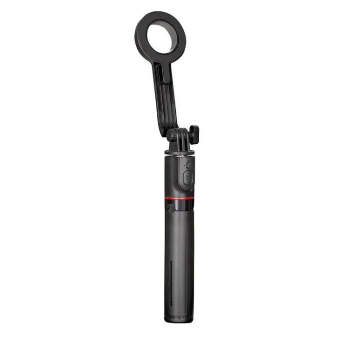 Forcell - Forcell MagSafe Selfiestick Med Trådlös Kontroll F-Grip - Svart